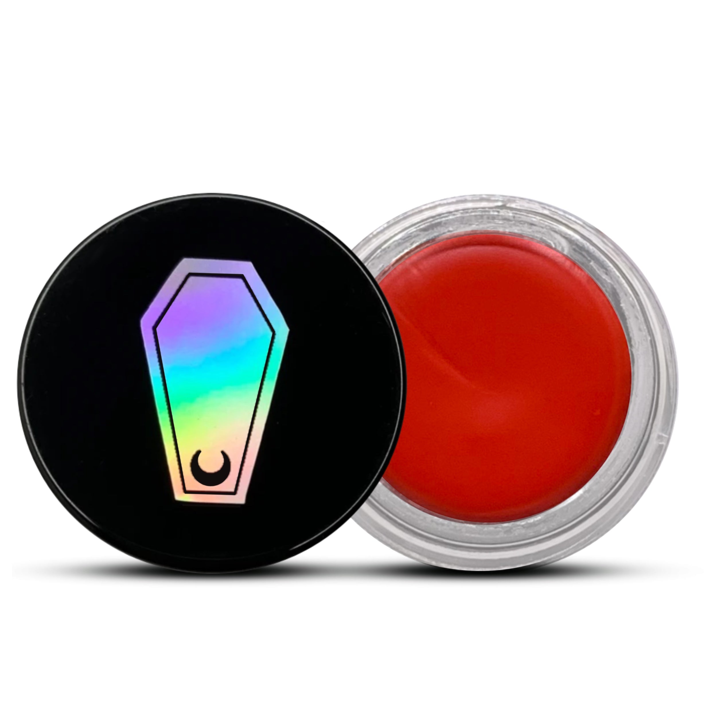 GLASS CIRCLE JAR FUNERAL PROOF EYELINER/BROW POMADE  #SHADES_AUTOPSY