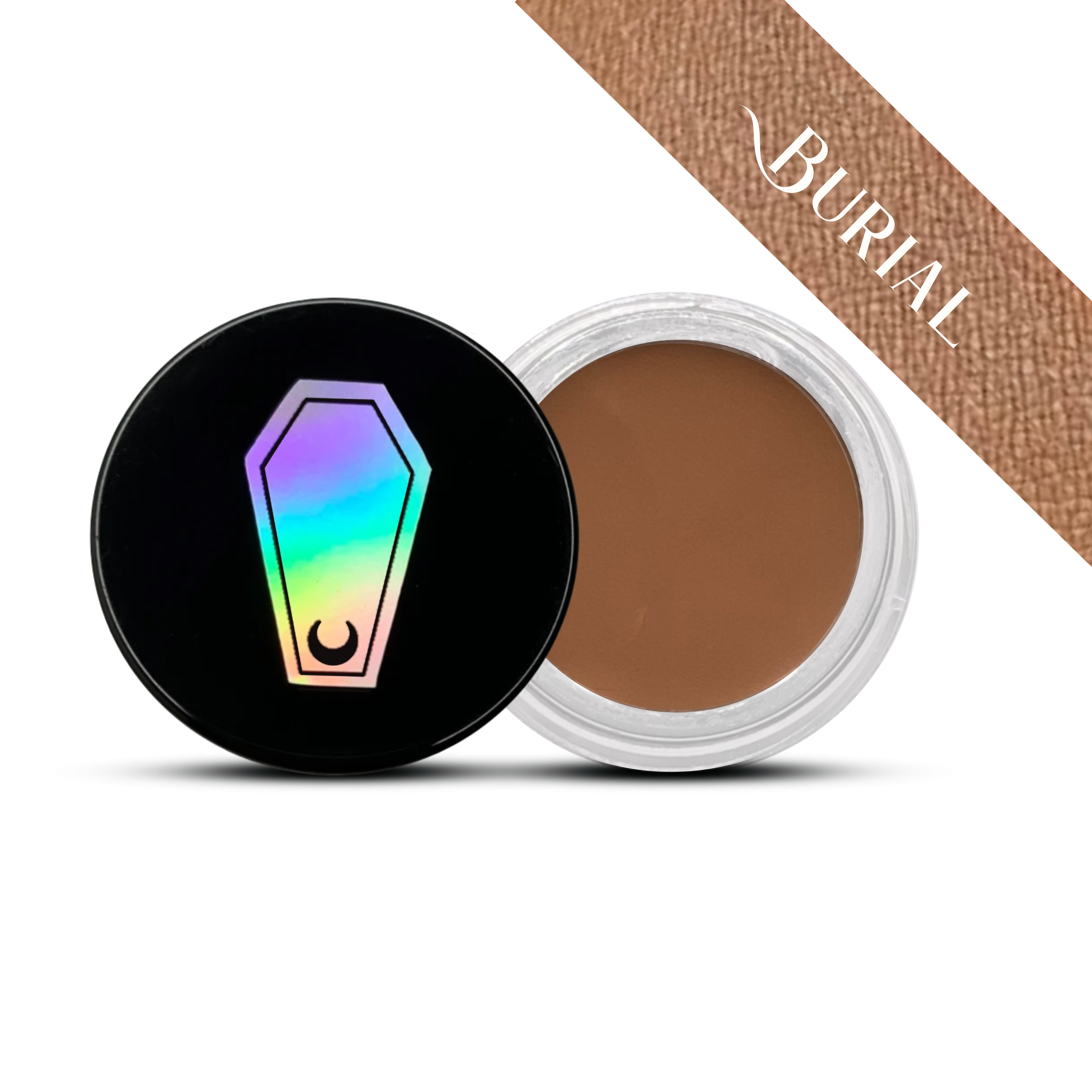 Funeral Proof® Gel Eyeliner/Brow Pomade - Glass Circle Jar