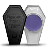 COFFIN JAR WATER PROOF FUNERAL PROOF EYELINER/BROW POMADE BY HOLOGRAVE COSMETICS IN THE GREY TONED PURPLE SHADE CEMETERY #SHADES_CEMETERY