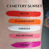 FAIR SKIN TONE ARM SWATCH WITH MOON WATER PRIDE LINER SWATCHES #shades_CEMETERY SUNSET
