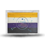 RECTANGLE CONTAINER WATER ACTIVATED MOON WATER EYELINER AND FACE PAINT BY HOLOGRAVE COSMETICS IN THE YELLOW/WHITE/PURPLE/BLACK PAN #SHADES_CRYPTID