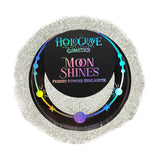 Holograve Cosmetics MoonShines pressed powder highlighter in the shade Full Moon. vegan, cruelty-free, talc-free, shimmer highlighter
#SHADES_FULL MOON