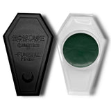 COFFIN JAR WATER PROOF FUNERAL PROOF EYELINER/BROW POMADE BY HOLOGRAVE COSMETICS IN THE DARK GREEN SHADE LEITZEL #SHADES_LEITZEL