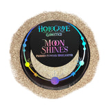 Holograve Cosmetics MoonShines pressed powder highlighter in the shade Gibbous. vegan, cruelty-free, talc-free, shimmer highlighter
#SHADES_GIBBOUS