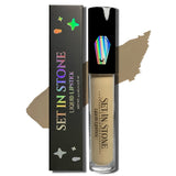 SET IN STONE LIQUID LIPSTICK TUBE NEXT TO PRODUCT #SHADES_HELLS HALF ACRE
