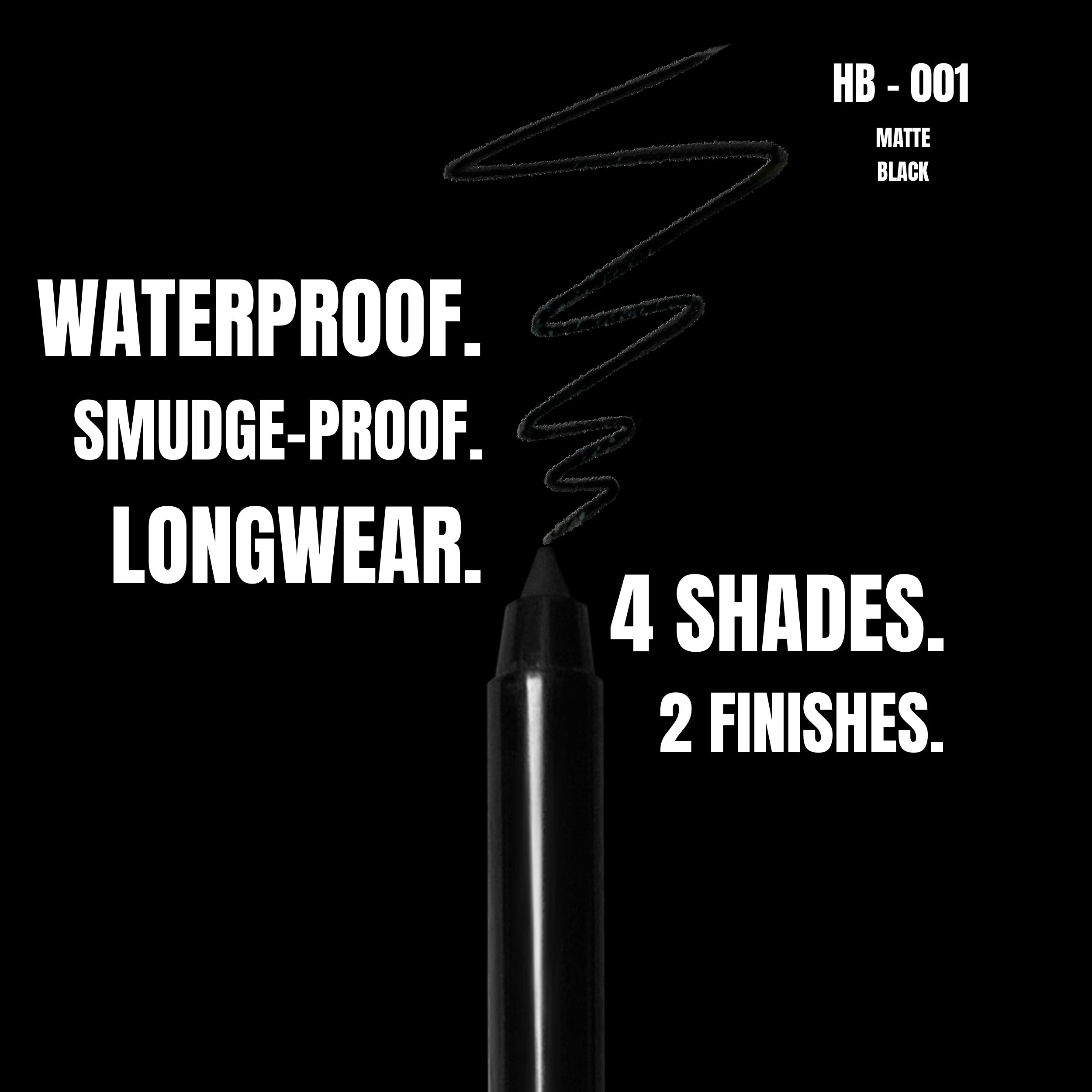 HOLLOWED GEL EYELINER - HB 001