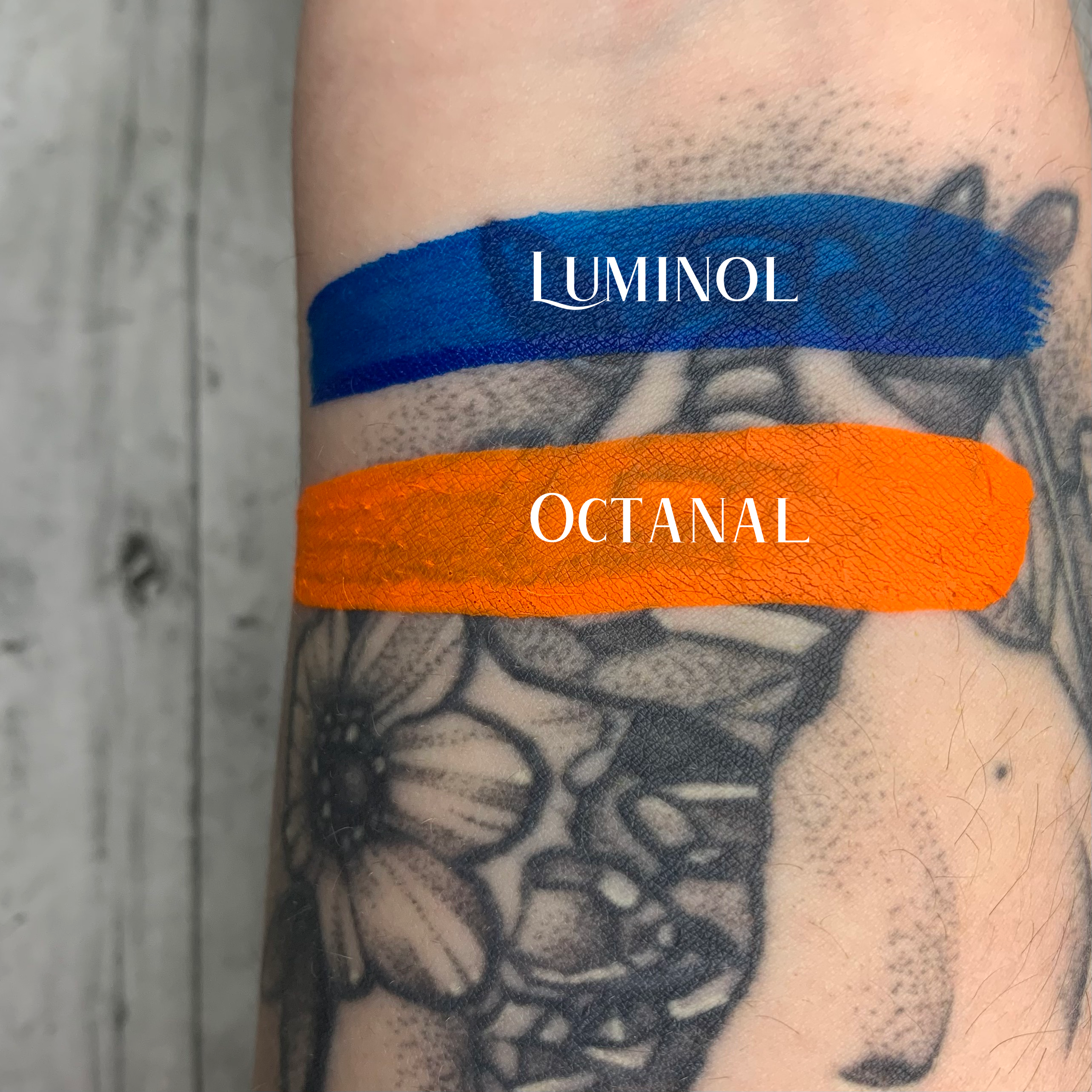 #SHADES_UV luminol,UV octanal