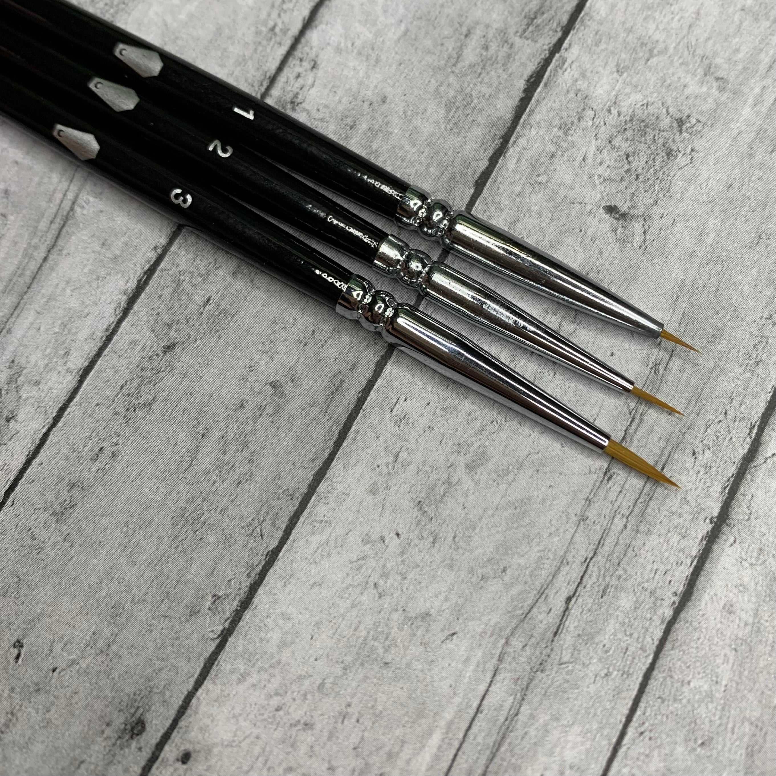 12pc Eyeliner Brush Set