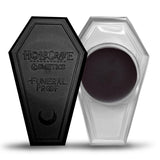 COFFIN JAR WATER PROOF FUNERAL PROOF EYELINER/BROW POMADE BY HOLOGRAVE COSMETICS IN THE OFF BLACK ASH SHADE MORTUARY #SHADES_MORTUARY