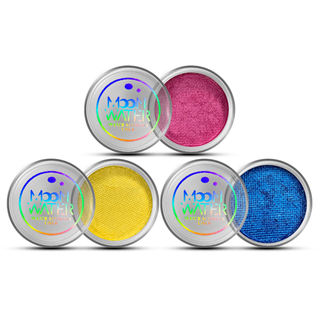 Moon Water Metallic CMY Color Mixing Bundle