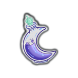 Moon Water Potion Clear Sticker