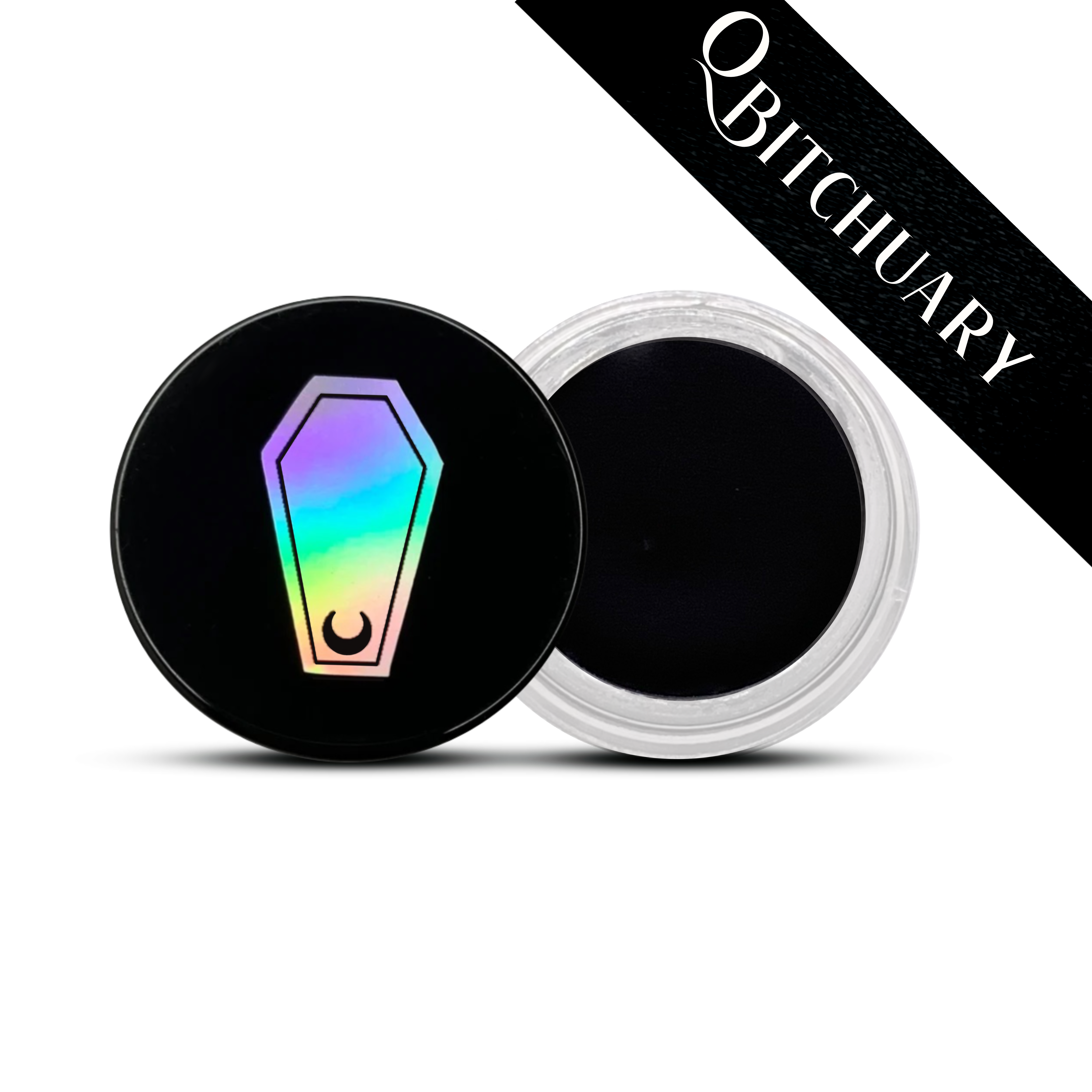 Funeral Proof® Gel Eyeliner/Brow Pomade - Glass Circle Jar