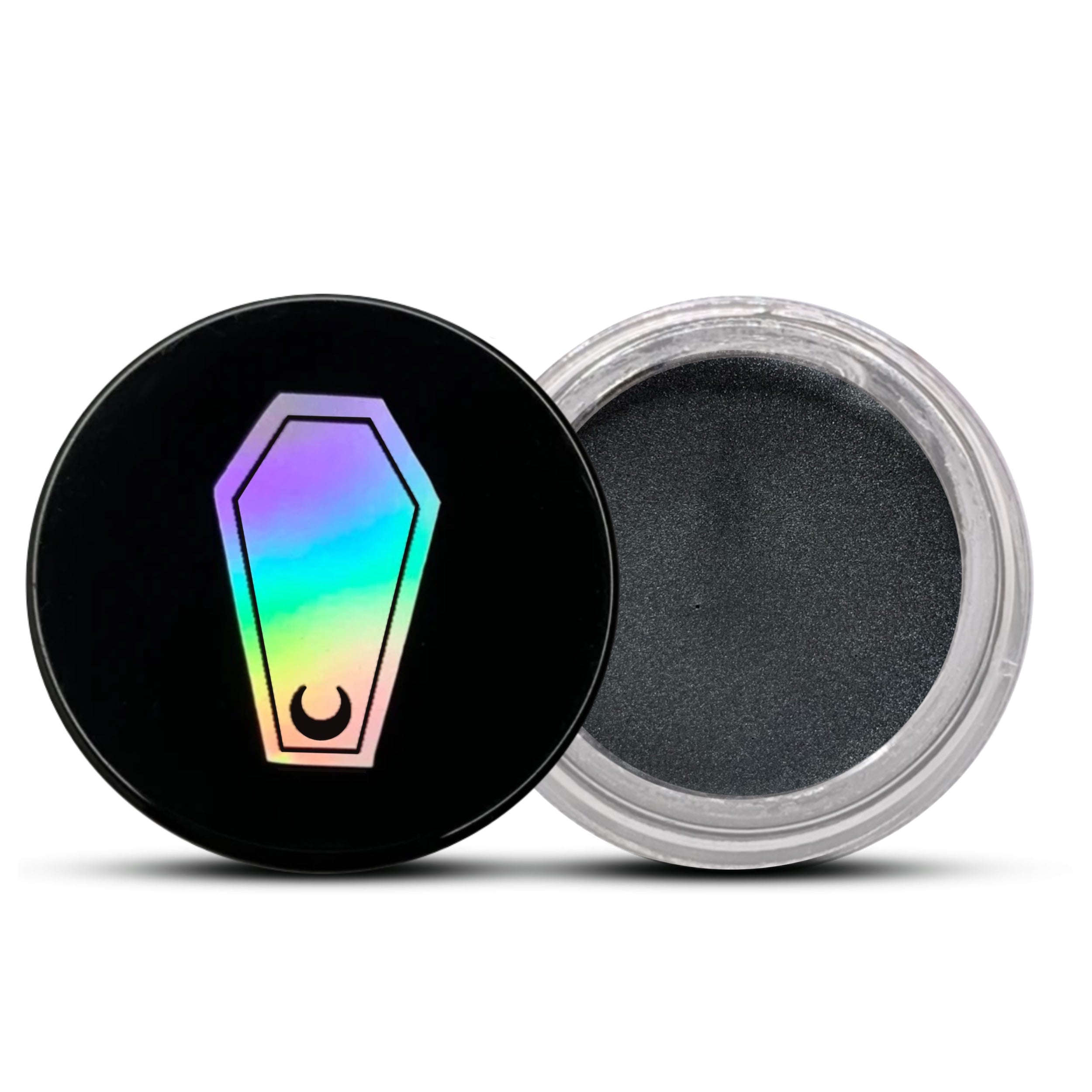 GLASS CIRCLE JAR FUNERAL PROOF EYELINER/BROW POMADE #SHADES_REAPER (METALLIC SHIMMER)