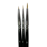 The Devil's in the Details 3pc Brush Set