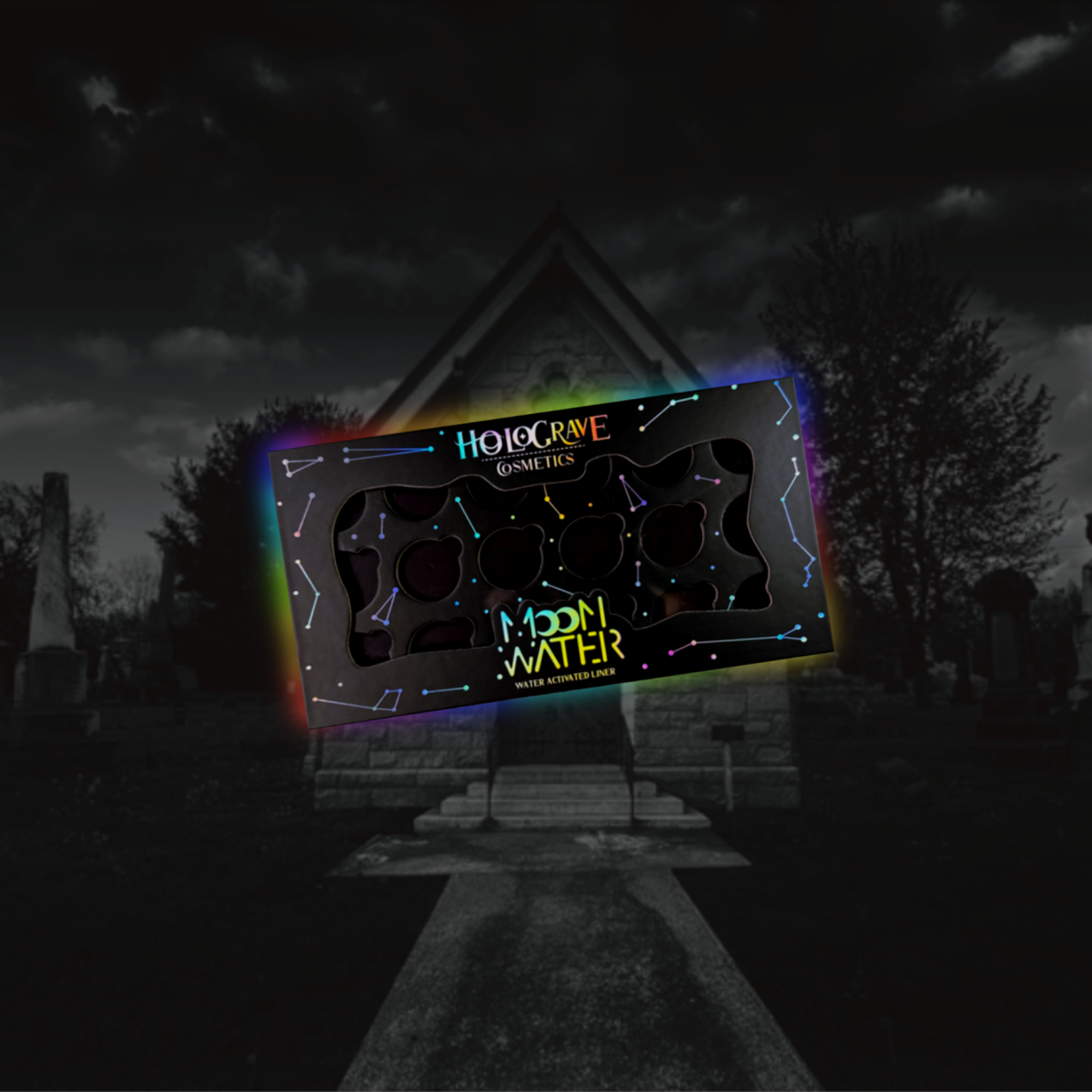 18 Pan Moon Water Liner Palette